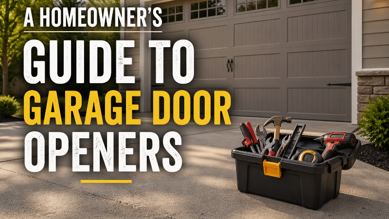 A Homeowner's Guide to Garage Door Openers