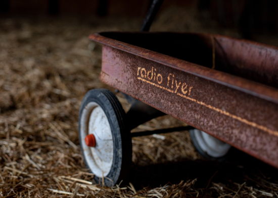 old Radio Flyer wagon