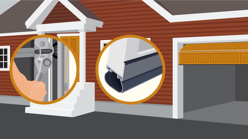 Animation of Garage Door