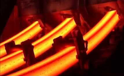 Steel garage doors... hot steel