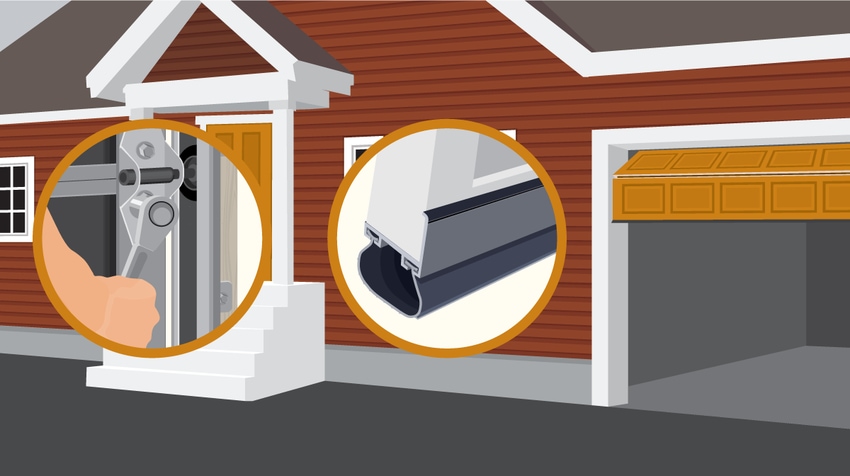 Animation of Garage Door